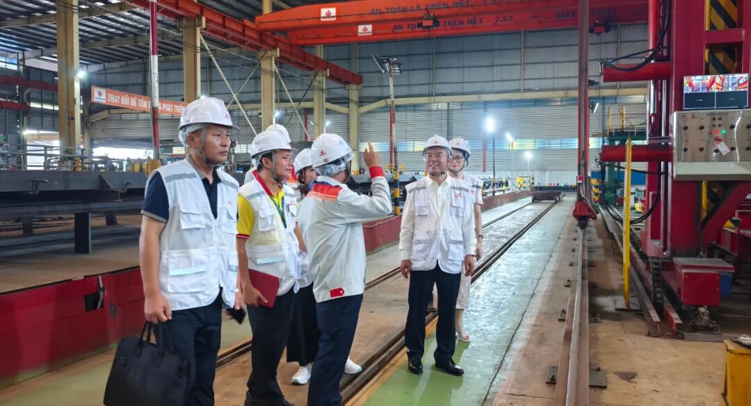 攜手共進(jìn) 揚帆東盟｜天意機械董事長劉洪彬帶隊參觀越南Dai Dung Group，深化國際